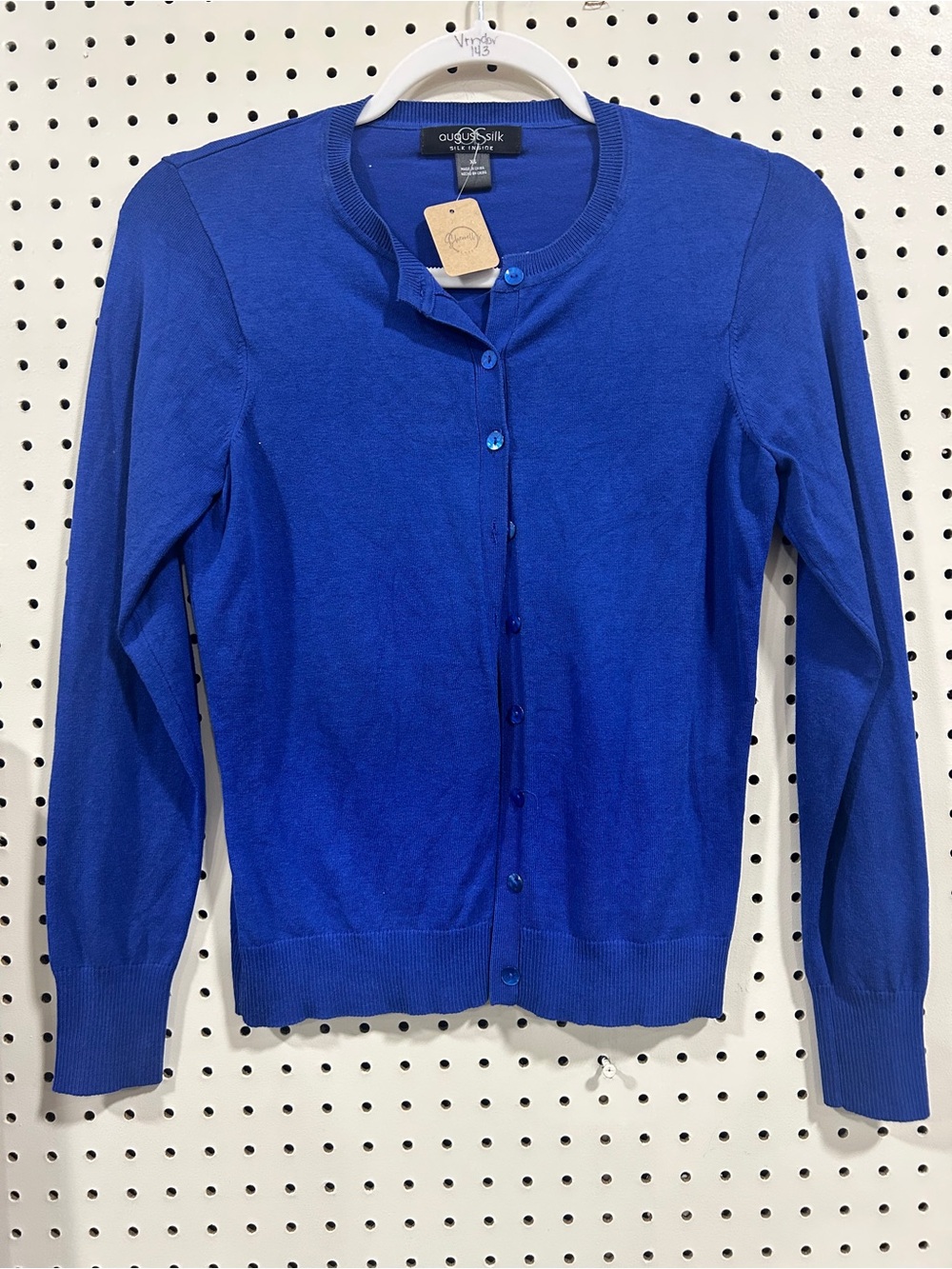 August Silk Silk Inside Cardigan Sweater – Women’s XS